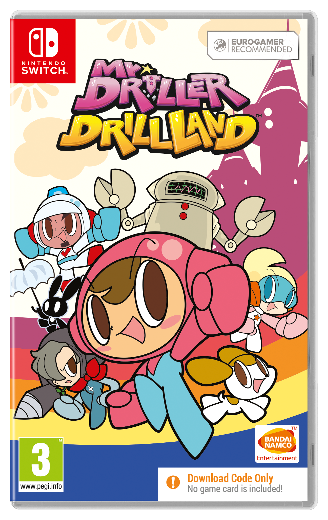 Mr. DRILLER DrillLand (Code in a Box) - Nintendo Switch - Engelsk - Code in a Box v:5091640