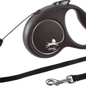 Flexi – Lead Black Design – S – 5m Line – Black – Max12Kg v:5761172 Flexi – Lead Black Design – S – 5m Line – Black – Max12Kg v:5761172