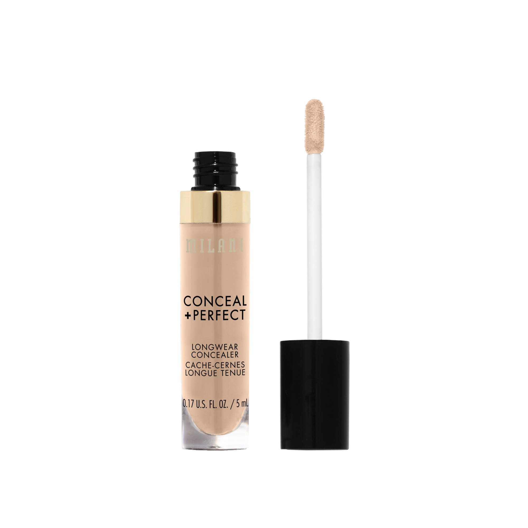 Milani Cosmetics - Conceal + Perfect Longwear Concealer - Light Beige - Light Beige v:8376931