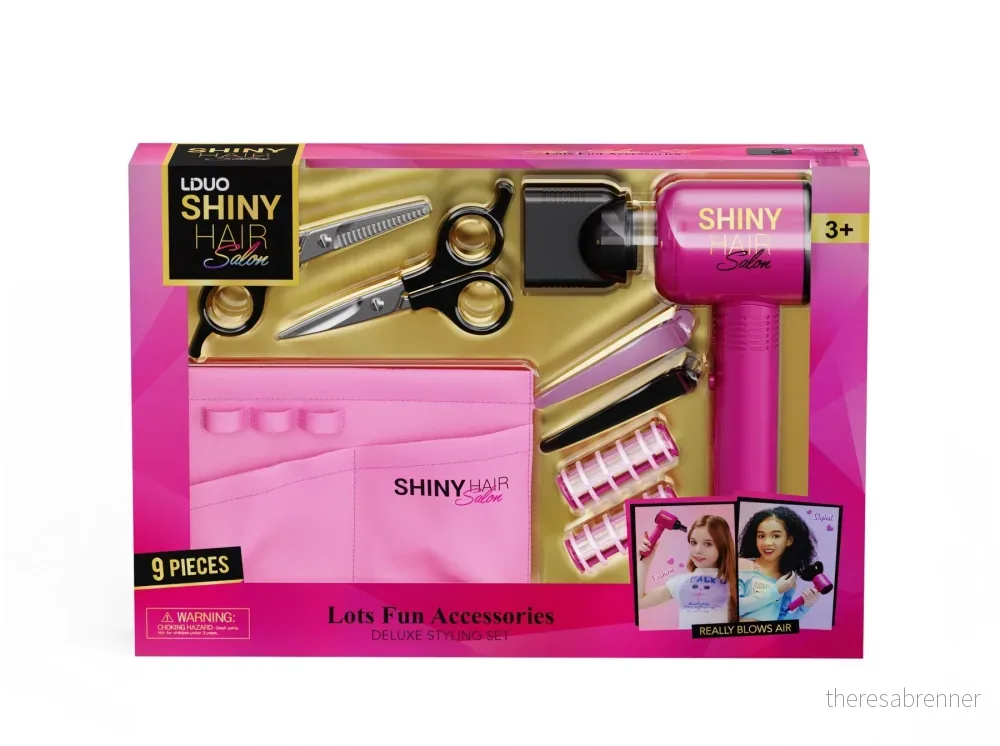Hairdressing Set VIP w/Belt 9 Pieces (17085) v:7231770