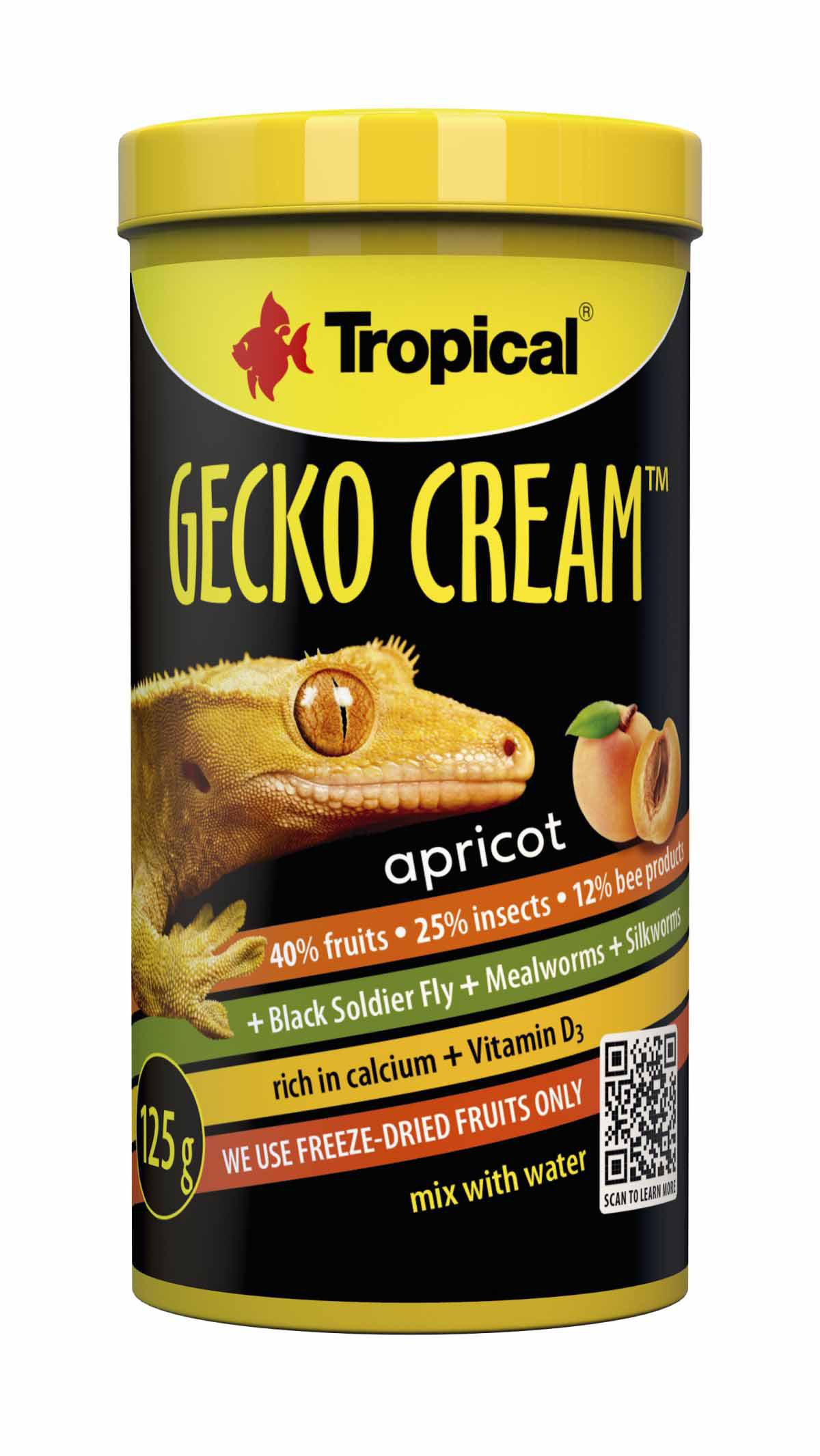 Tropical - Gecko Cream Apricot 100Ml - (260.4000) v:4529386