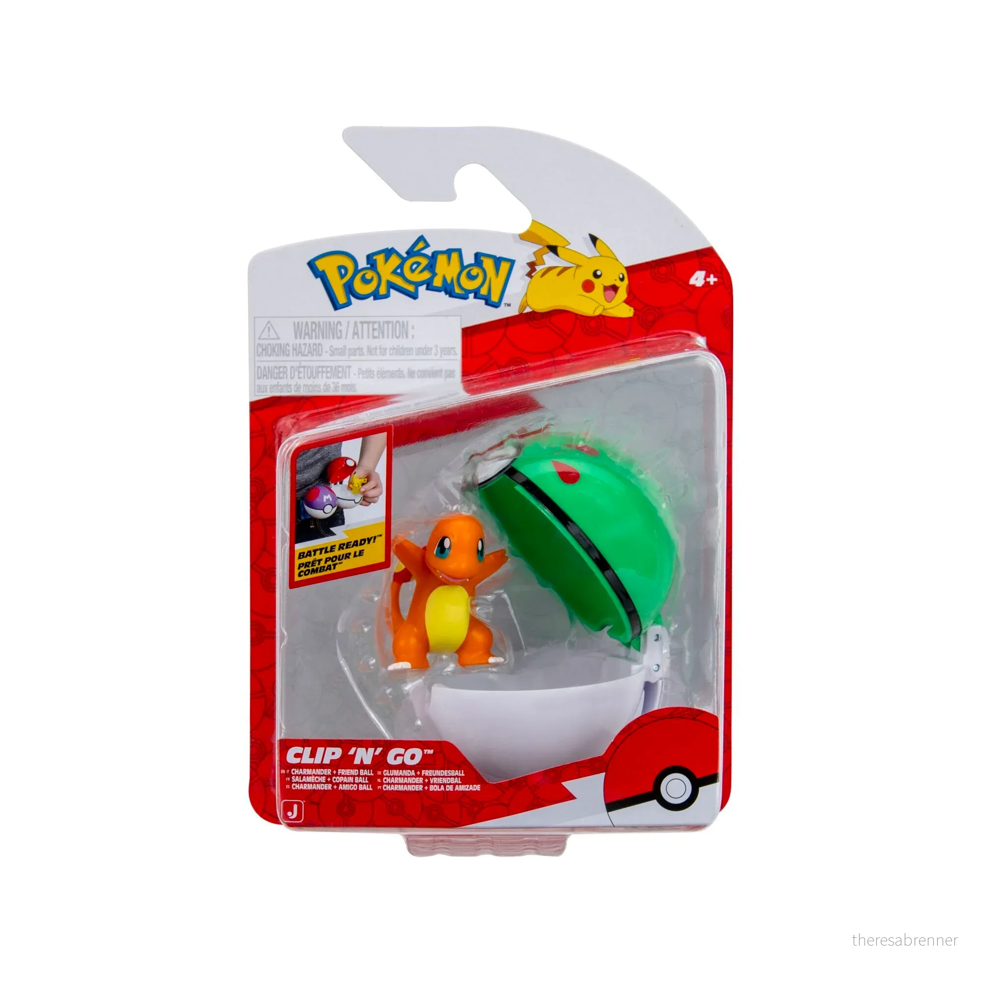 Pokémon – Clip N Go Charmander with Friend Ball (PKW4162) v:1332657 Pokémon – Clip N Go Charmander with Friend Ball (PKW4162) v:1332657