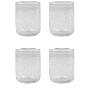 House Doctor – Rich Glass – H11 cm – Klar – Sett av 4 – 40.0 – Clear v:1825288