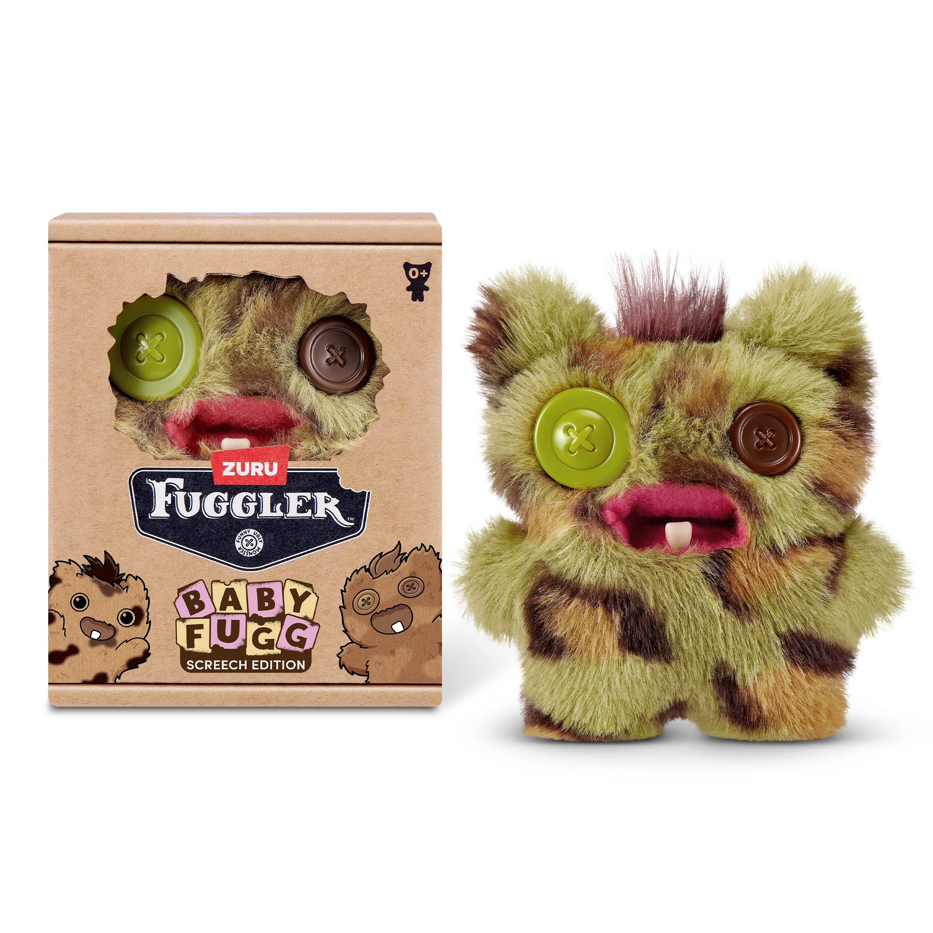 Fuggler – Baby Fuggs Screech – Green and Brown – Green and Brown – Fuggler v:3277473 Fuggler – Baby Fuggs Screech – Green and Brown – Green and Brown – Fuggler v:3277473