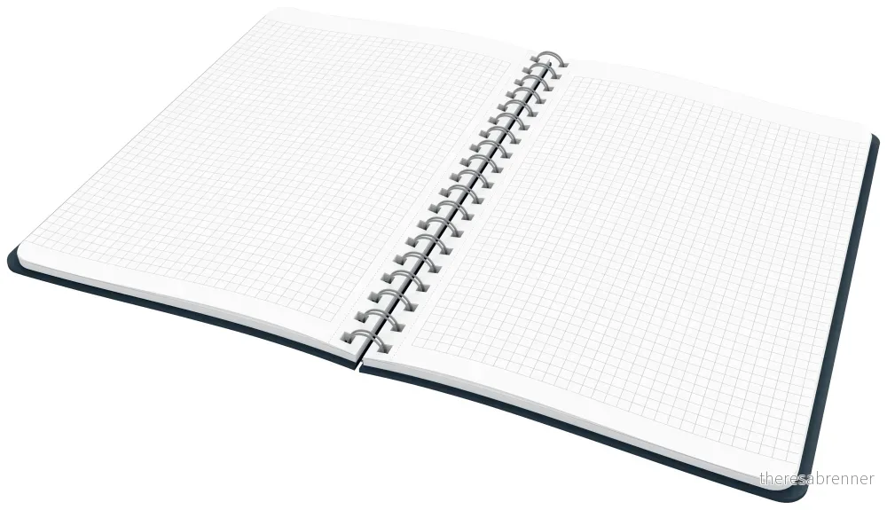 Leitz - Cosy Notebook Spiral Ridge Large Grey - Squared - Squared v:3028298