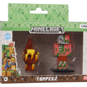 Minecraft – 3D Figure 2 pack – Blaze & Zombiefied Piglin – Blaze & Zombiefied Piglin – Minecraft v:5095630