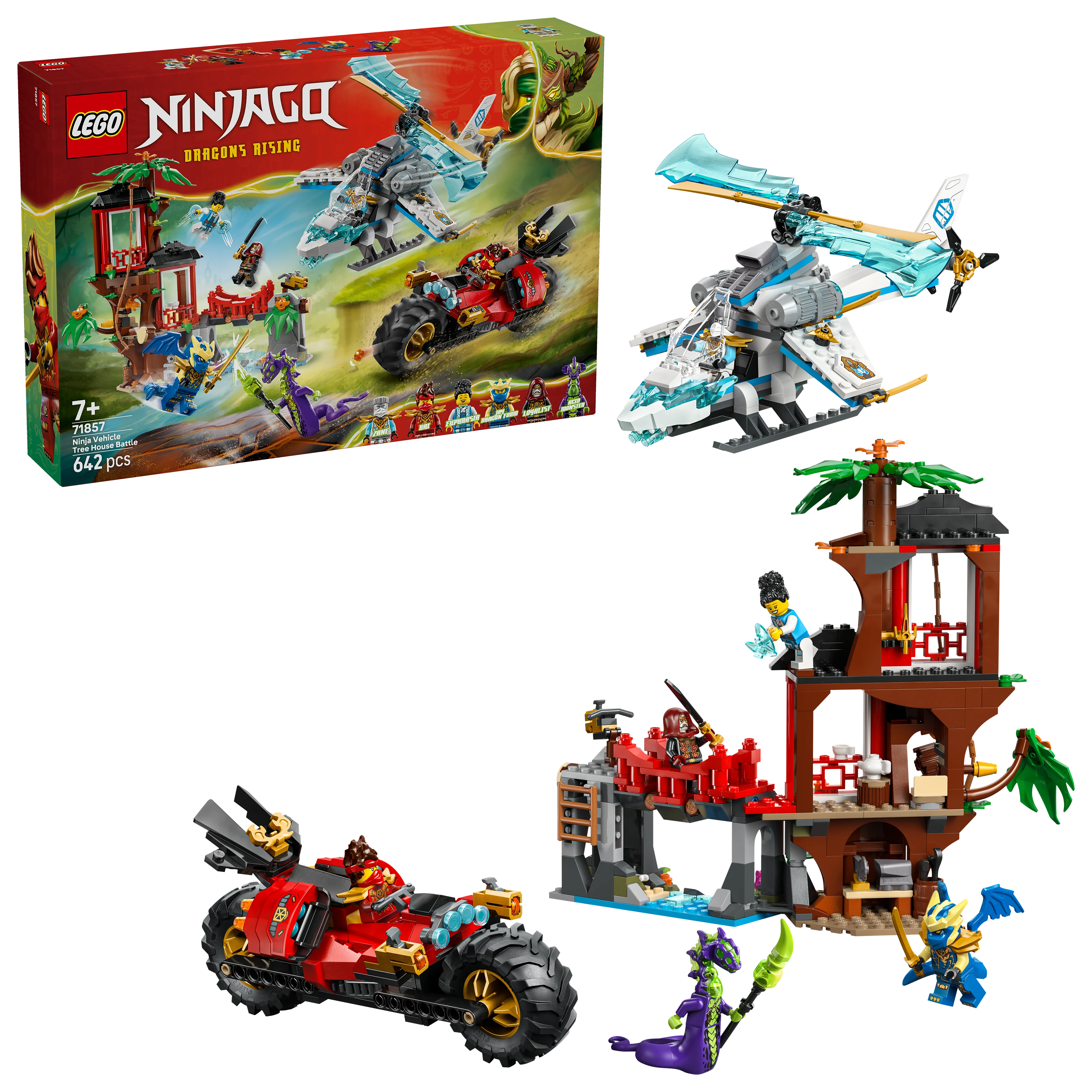 LEGO - Ninjago - Action i ninjaenes trehytte (71857) - Gratis frakt v:3173277