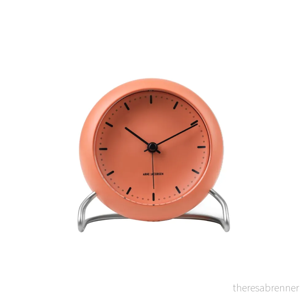 Arne Jacobsen – City Hall Bordklokke – Ø11 cm – Rød – Red – Gratis frakt v:8869180 Arne Jacobsen – City Hall Bordklokke – Ø11 cm – Rød – Red – Gratis frakt v:8869180