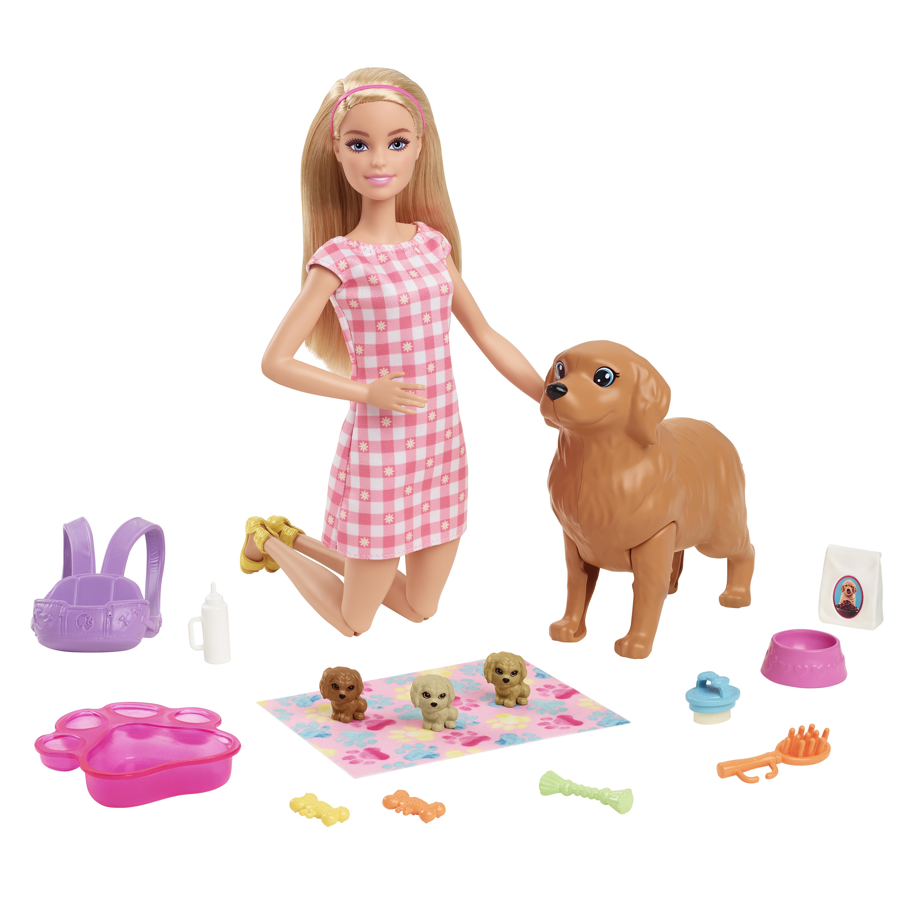 Barbie – Doll and Newborn Pups Playset (HCK75) v:7819524 Barbie – Doll and Newborn Pups Playset (HCK75) v:7819524