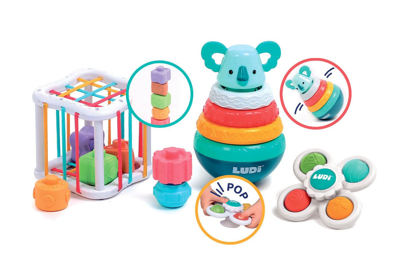 Ludi - Manipulation box with accessories - LU30125 v:6408917