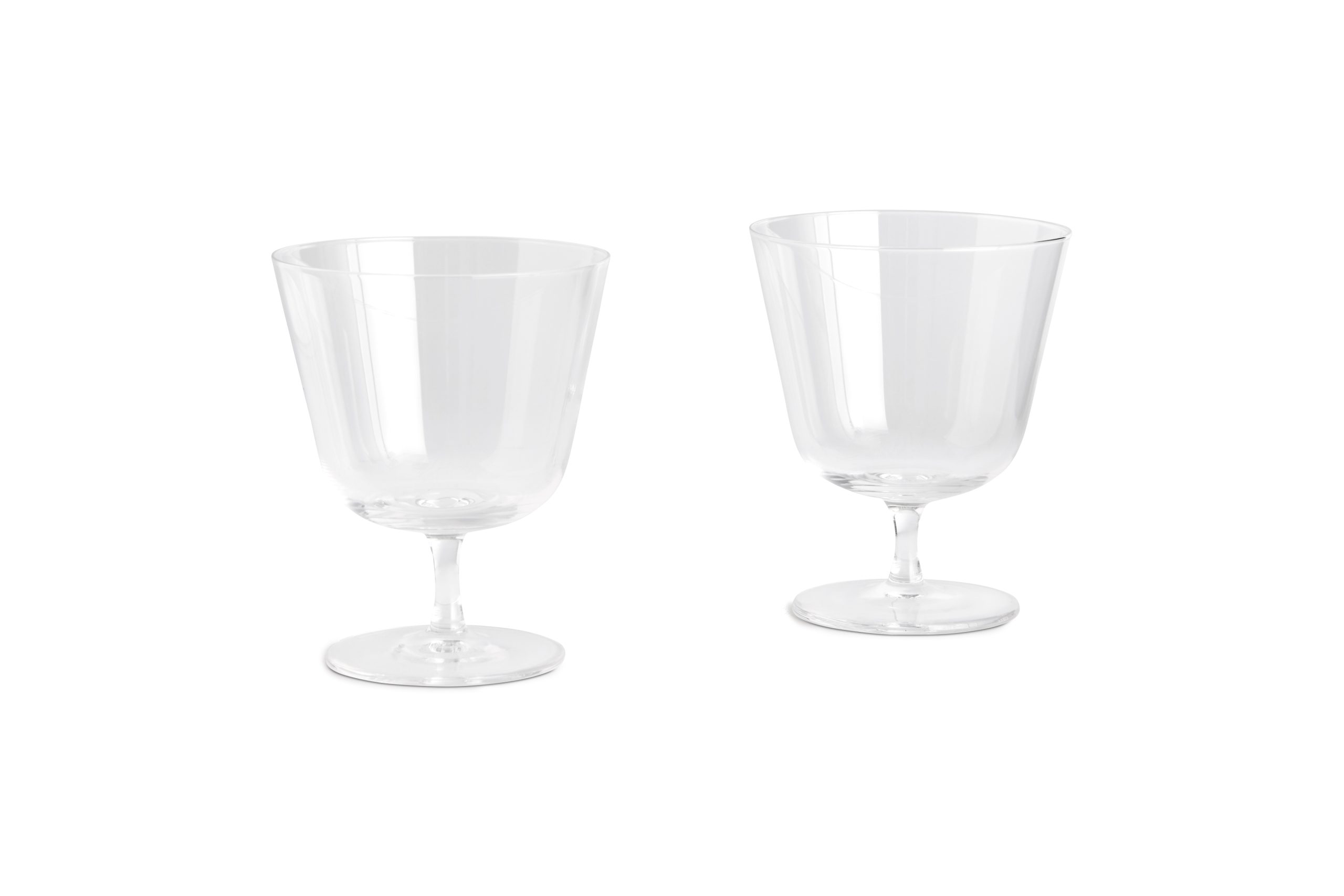 HAY - Curve Vinglass med Stett Small - Sett á 2 - 2.0 - Stem v:3890318