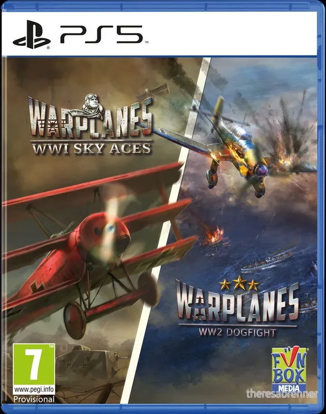 Warplanes: WW1 Sky Aces + WW2 Dogfight - PlayStation 5 - Engelsk - Standard v:6471071