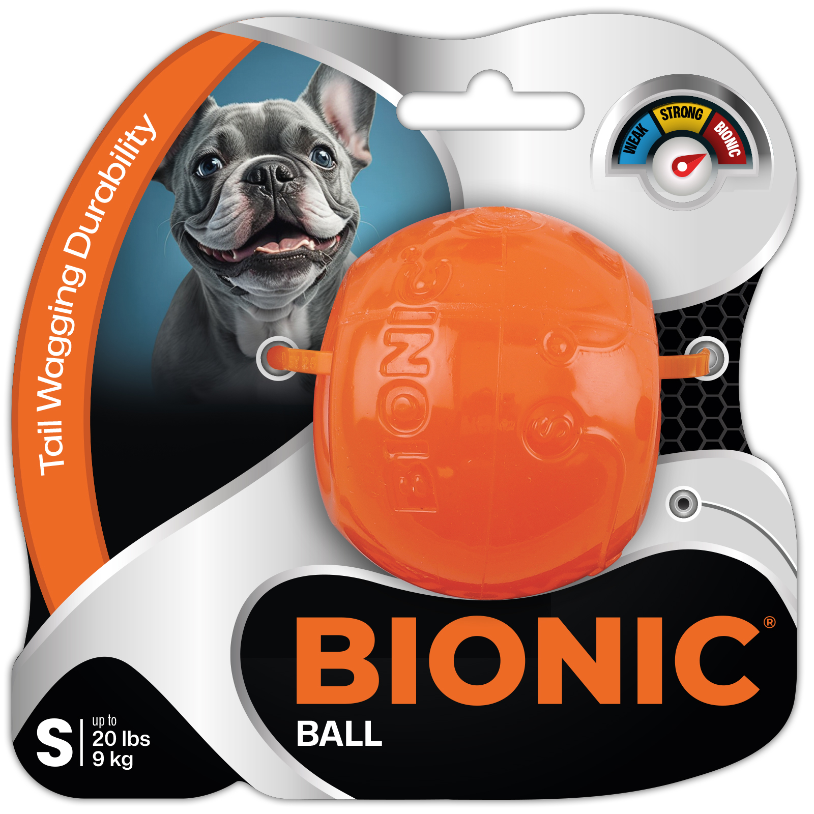 Bionic - BIONIC Ball - Orange - Small 5.8cm v:8318055