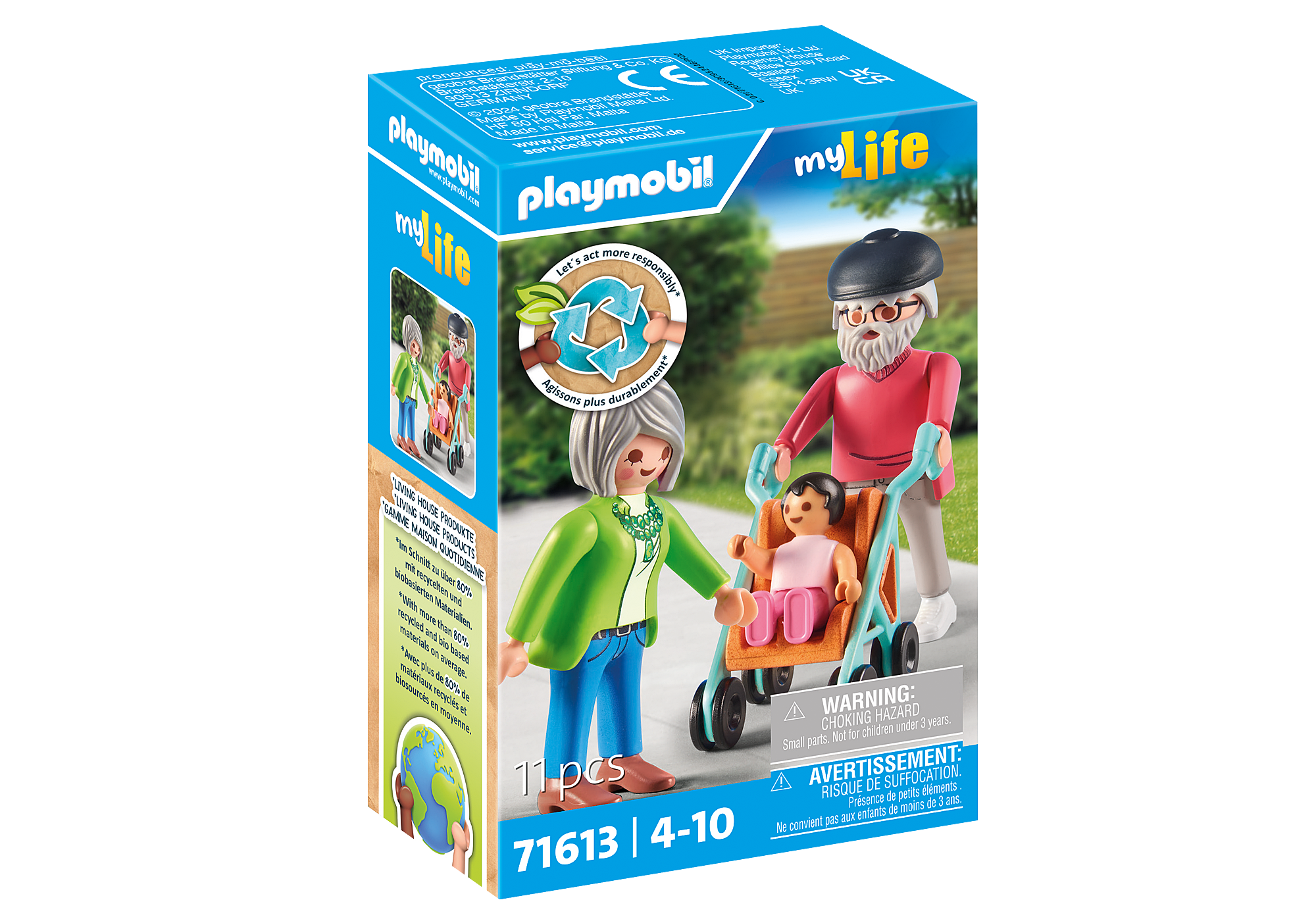 PLAYMOBIL - Grandparents with Baby (71613) v:1446997