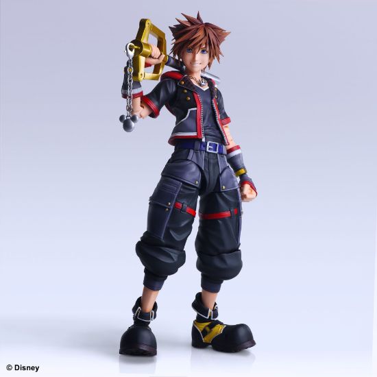 Kingdom Hearts III Play Arts Kai Action Figure – Sora ver. 2 Deluxe version – Gratis frakt v:4969941