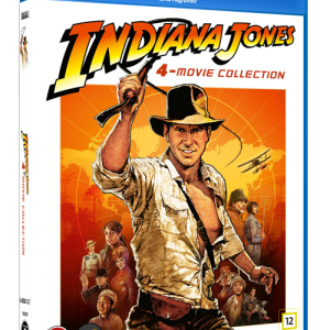 INDIANA JONES QUADRILOGY – THE COMPLETE ADVENTURES (1981, 1984, 1989, 2008) (Blu-Ray) v:9958379