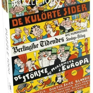 Tactic – Puzzle 1000 pc – Storm P – De Kulørte Sider v:3407221