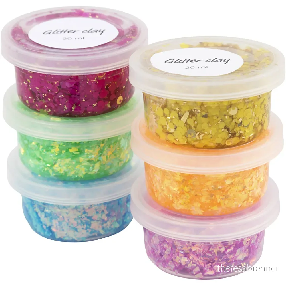 Creativ Company – Glitter Clay 6 pcs. (78746) v:7520614 Creativ Company – Glitter Clay 6 pcs. (78746) v:7520614