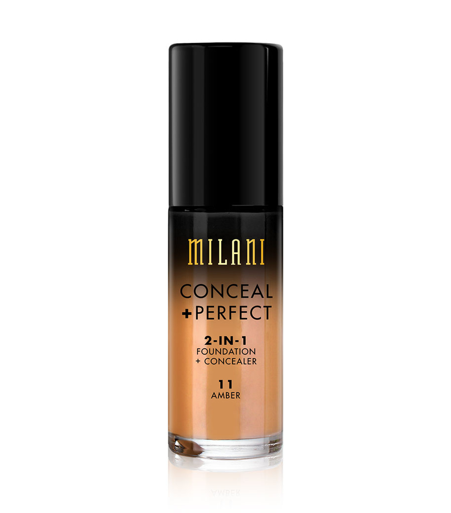 Milani Cosmetics - Conceal+Perfect Liquid Foundation - 11 Amber - Amber v:5247531