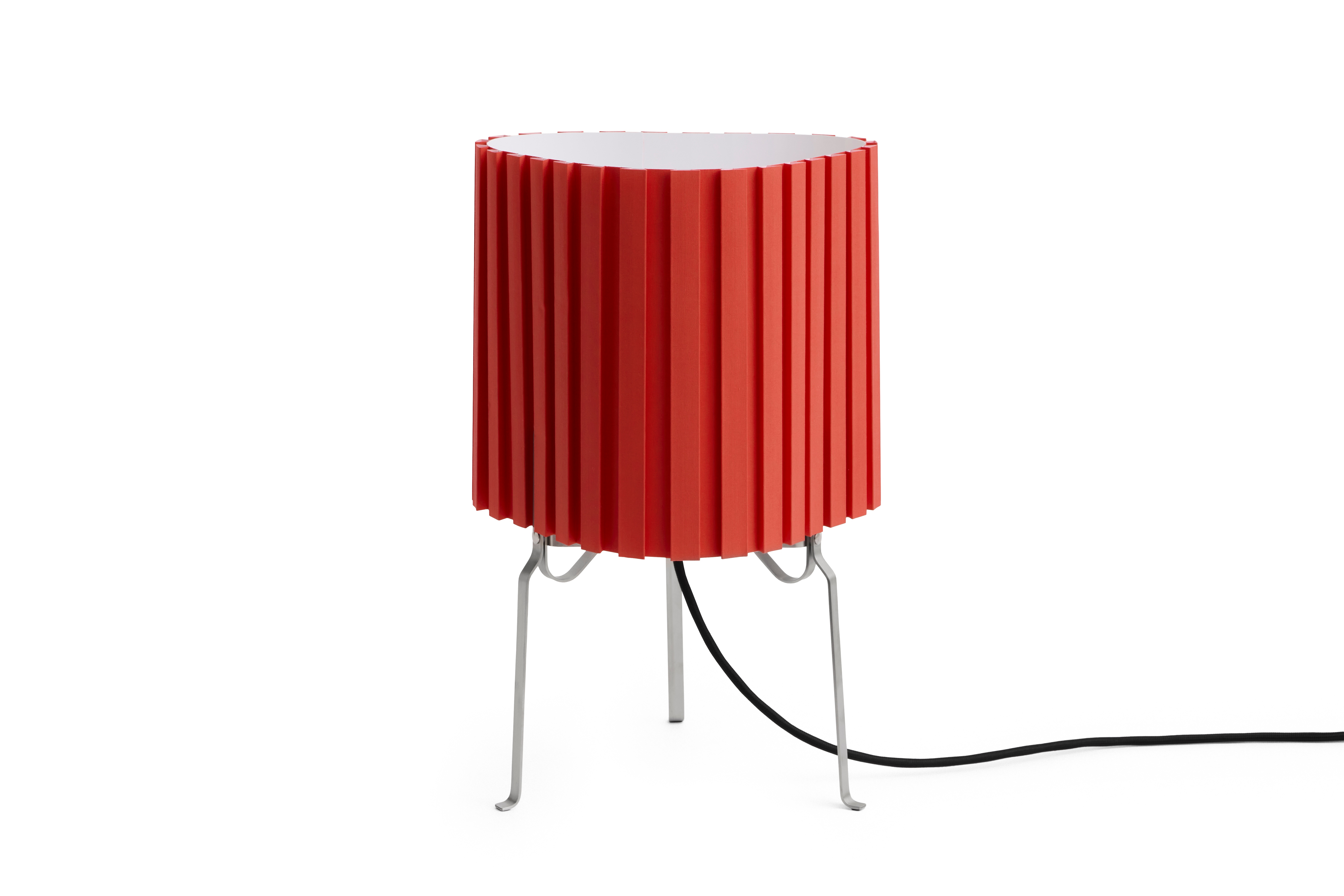 HAY - Canelé Bordlampe - 370 - Tomatrød - Red - Gratis frakt v:4912044