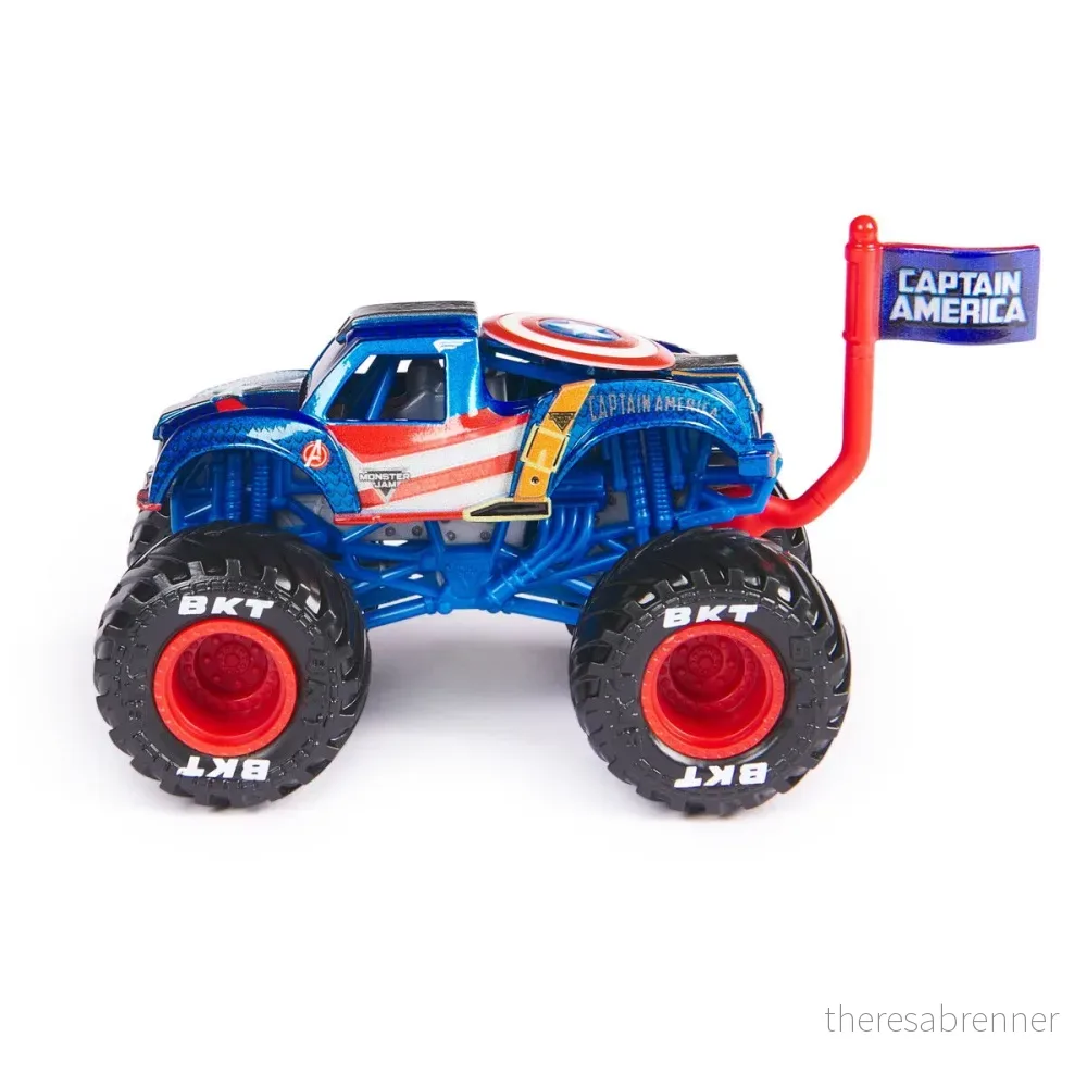 Monster Jam – 1:64 Marvel Single-Captain America (6071333) v:1868075