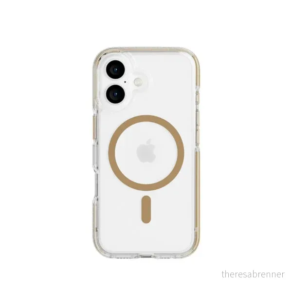 Tech21 - Evo Crystal - Cover - iPhone 16 - MagSafe - Gold v:8433495
