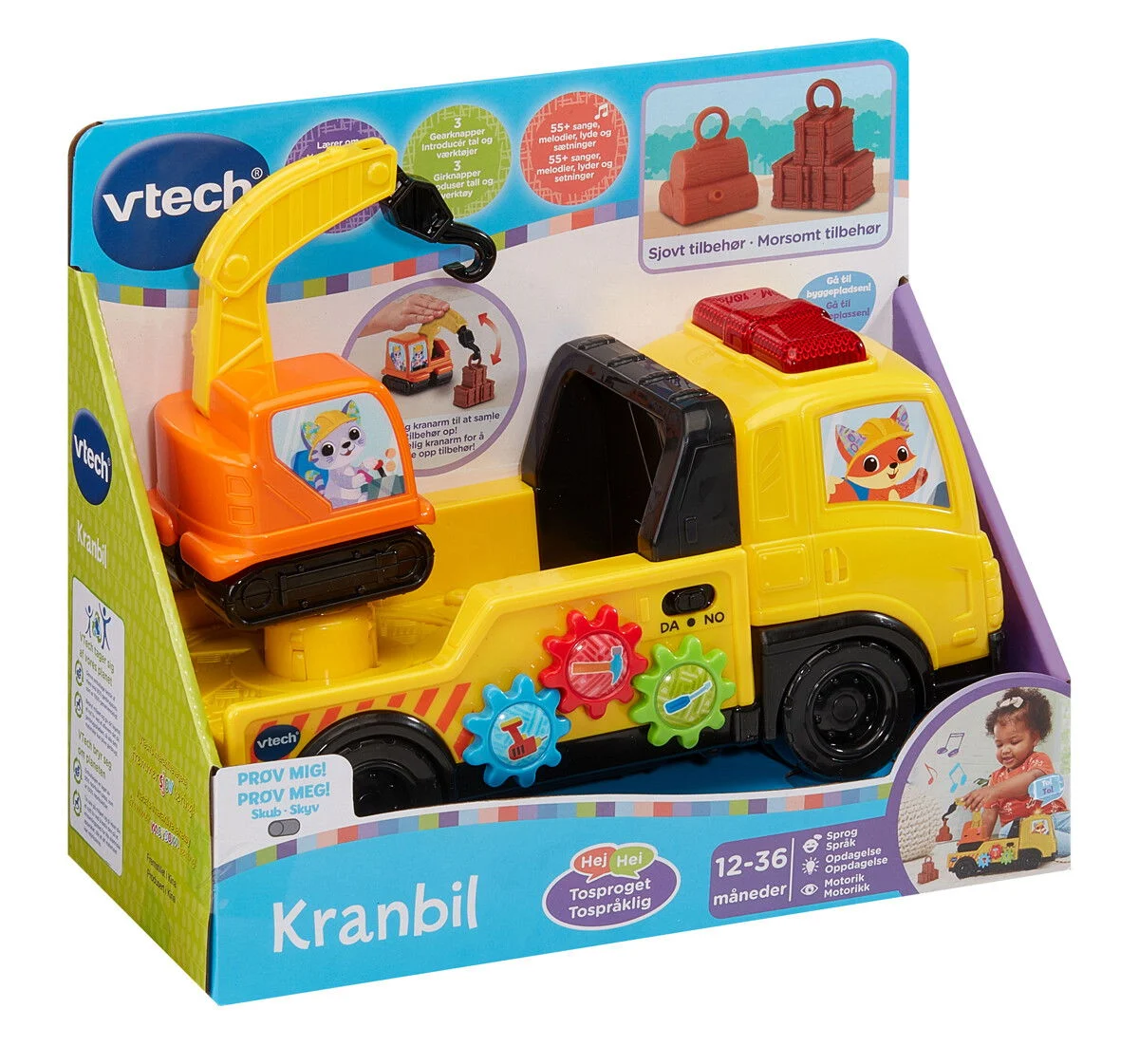 VTech - Bygg venner-lastebil (norsk) v:5422438
