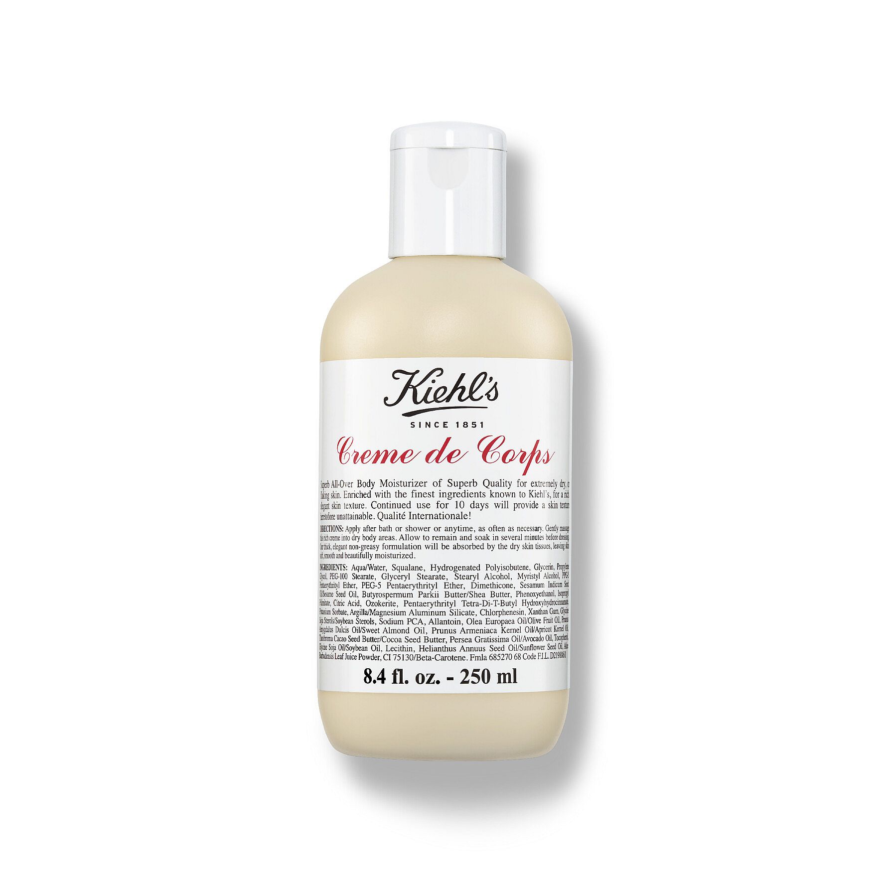 Kiehl's - Creme De Corps Hydrating Moisturizer 250 ml v:9061614