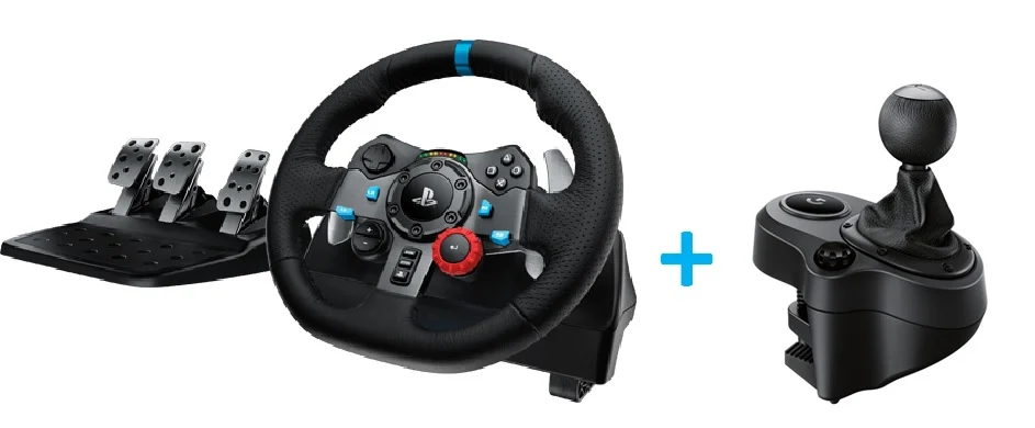 Logitech G29 Driving Force + Driving Force Shifter Bundle For PS3/PS4 - Gratis frakt v:7081413