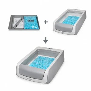 PetSafe – ScoopFree Self-Cleaning Litter Box + Reusable Tray with Crystal Litter 1,9kg – Gratis frakt v:1070036 PetSafe – ScoopFree Self-Cleaning Litter Box + Reusable Tray with Crystal Litter 1,9kg – Gratis frakt v:1070036