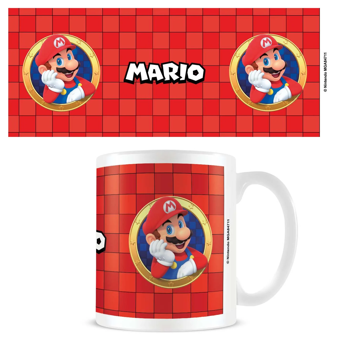 Pyramid International - Mug Super Mario (Mario 3D Port) - White v:4137919