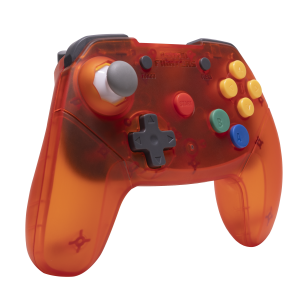 Retro-Fighters – Brawler64 2.4G Controller – Orange – Gratis frakt v:6787554