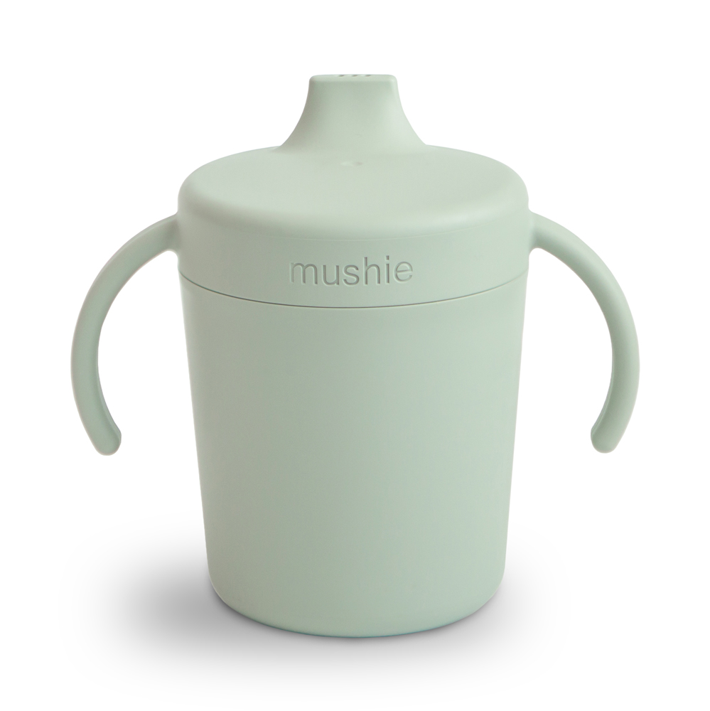 Mushie - Trainer Sippy Cup - Sage v:4574533