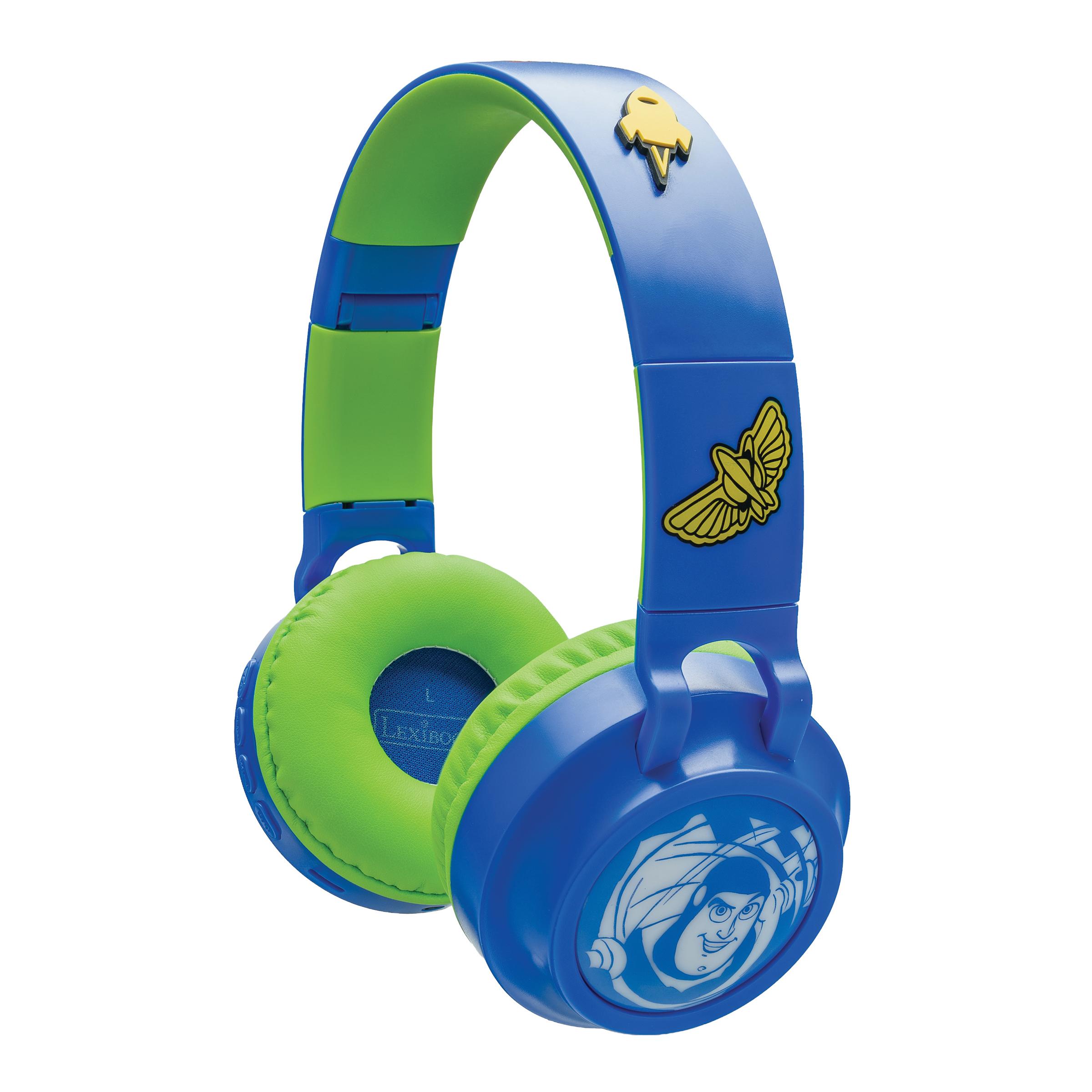 Lexibook – 3D DISNEY Toy Story design Bluetooth® and Wired foldable Headphones with safe volume limitation (HPBT015TS) v:8118016 Lexibook – 3D DISNEY Toy Story design Bluetooth® and Wired foldable Headphones with safe volume limitation (HPBT015TS) v:8118016