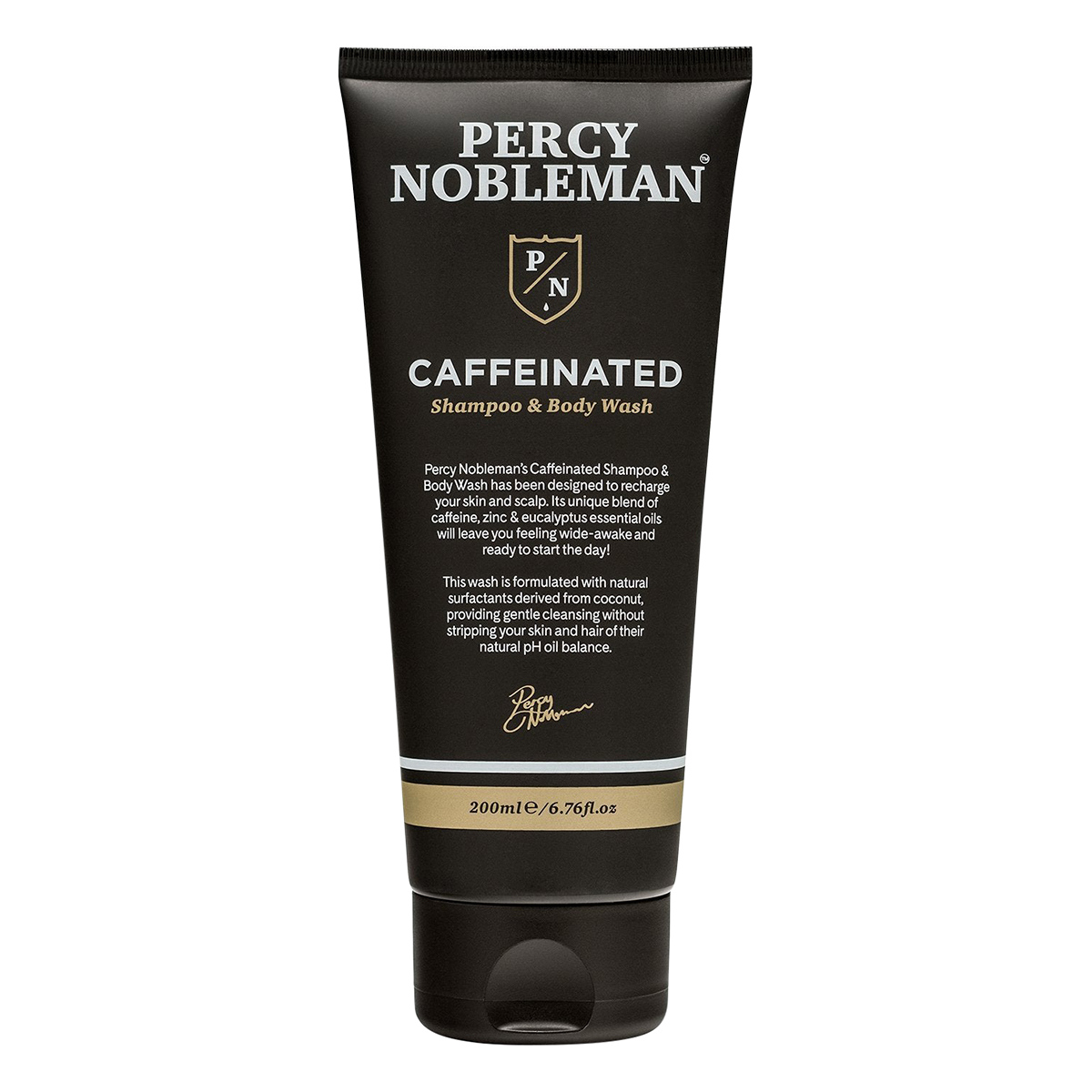 Percy Nobleman - Caffeinated Shampoo & Body Wash - 200 ml v:6308283