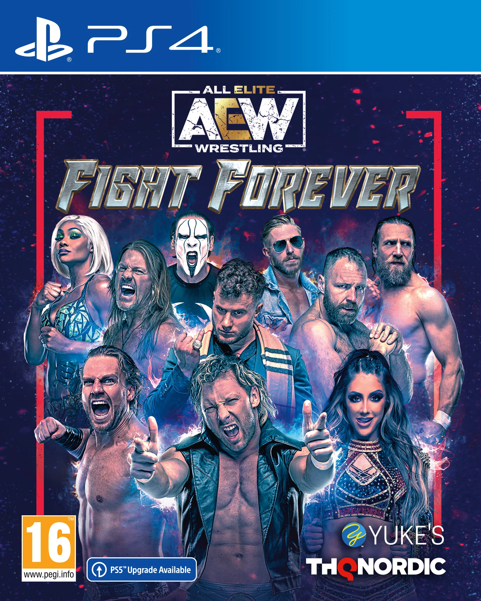 AEW: Fight Forever - PlayStation 4 - Engelsk - Standard v:1737605