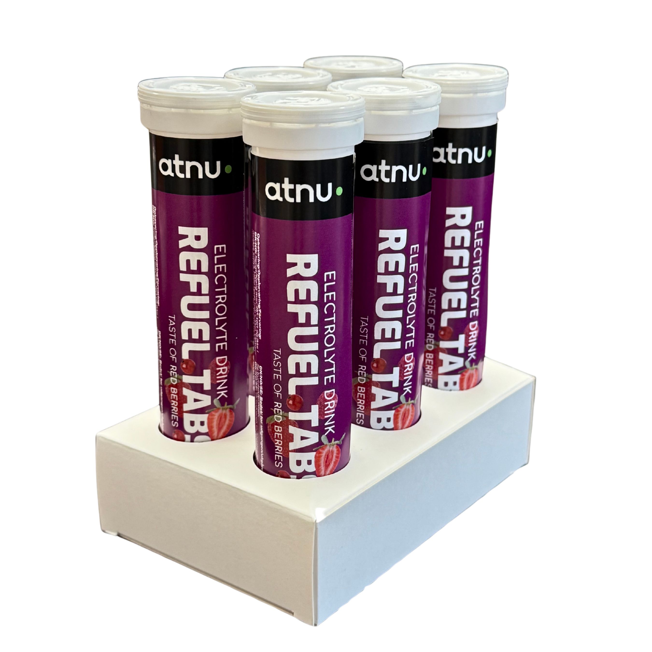 Atnu – Refuel Electrolyte Red Berries Box – 6 pcs v:1574442