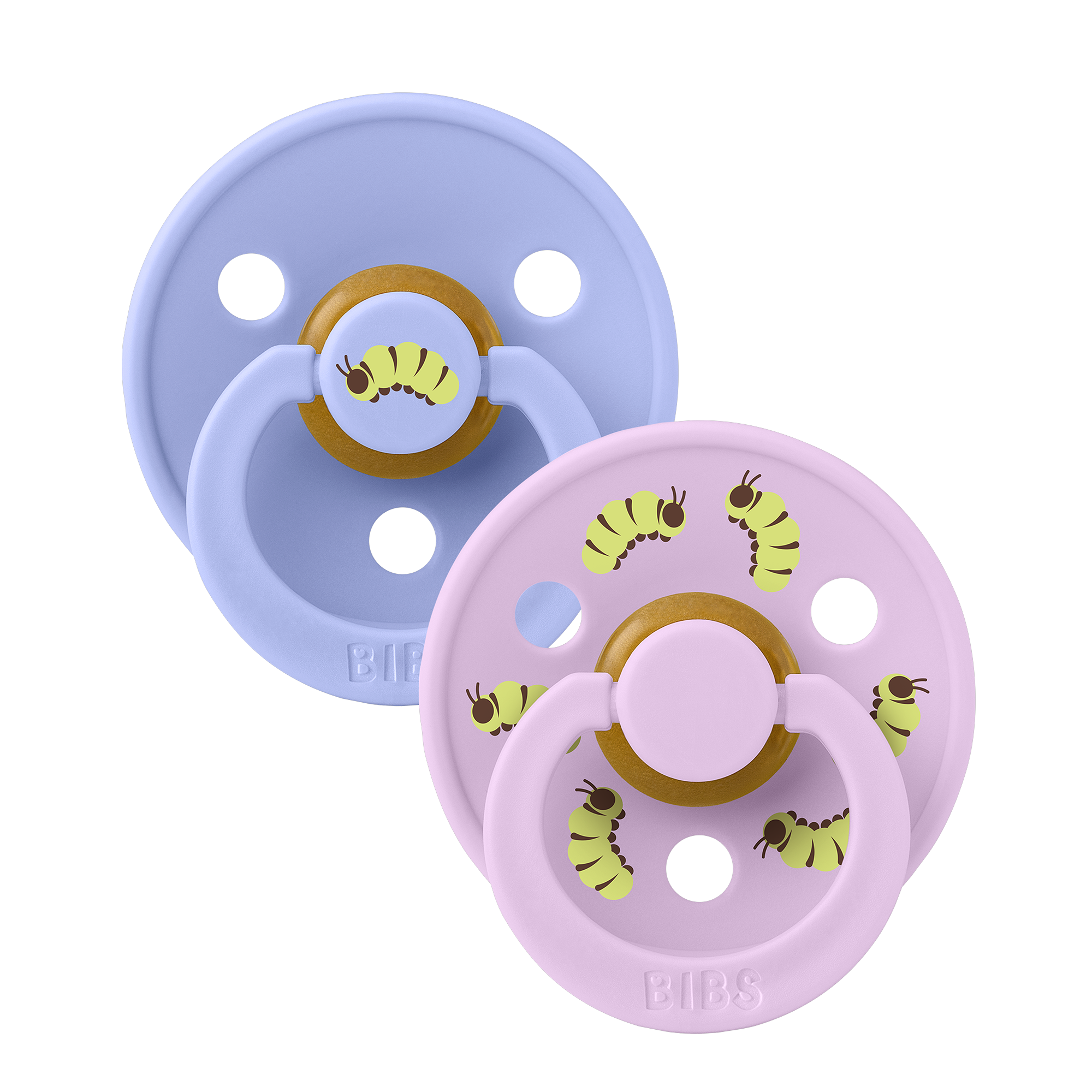BIBS – Studio Colour Pacifier Caterpillar Mix – Hush/Violet Sky – Size 1 v:3910883 BIBS – Studio Colour Pacifier Caterpillar Mix – Hush/Violet Sky – Size 1 v:3910883