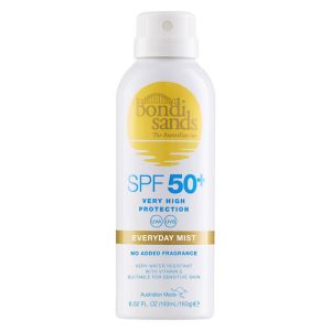 Bondi Sands – SPF 50+ Everyday Aerosol Mist Spray – 160 ml v:2588205 Bondi Sands – SPF 50+ Everyday Aerosol Mist Spray – 160 ml v:2588205