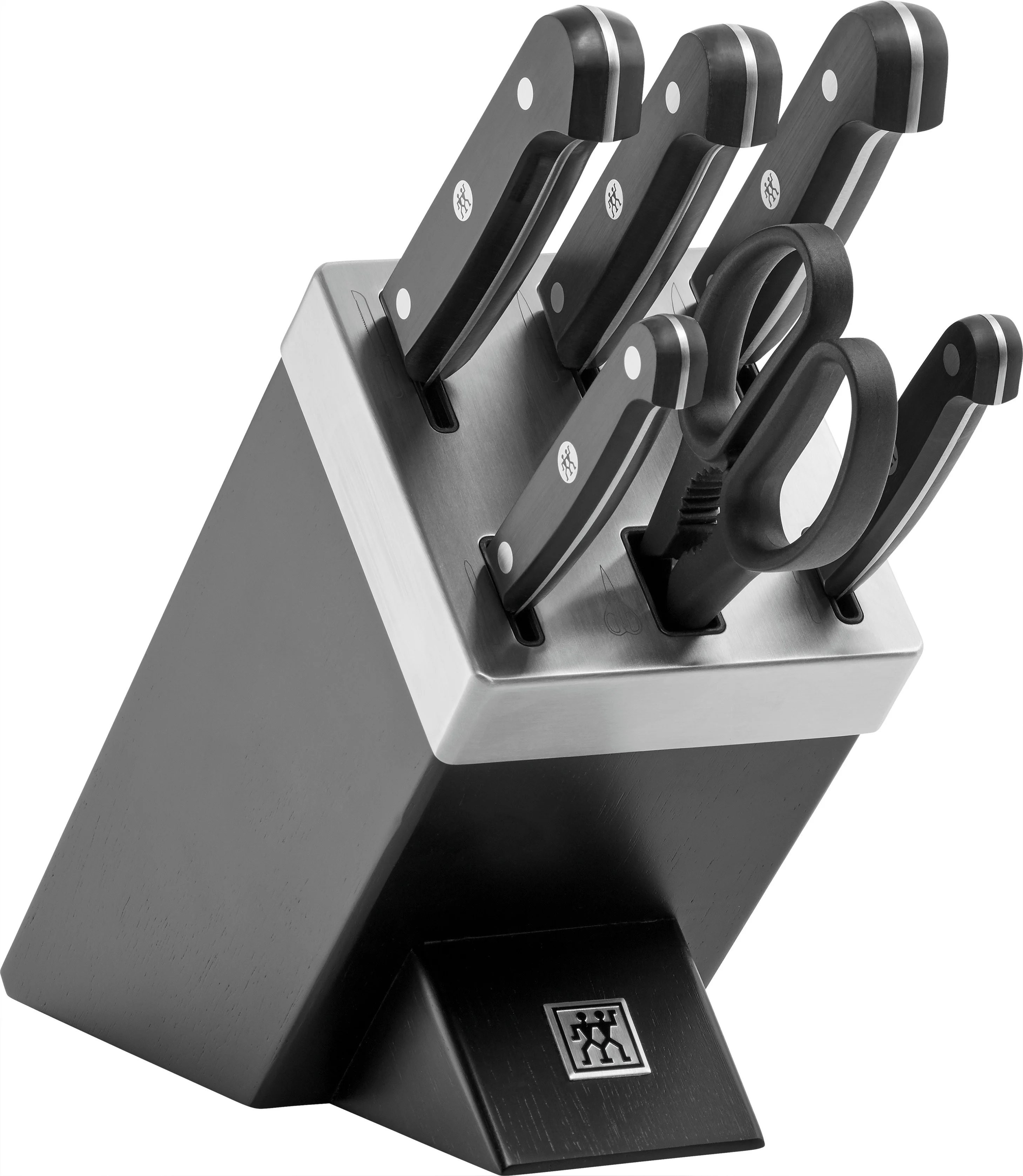 Zwilling - Gourmet Knife Block Set - Black - Gratis frakt v:1018267