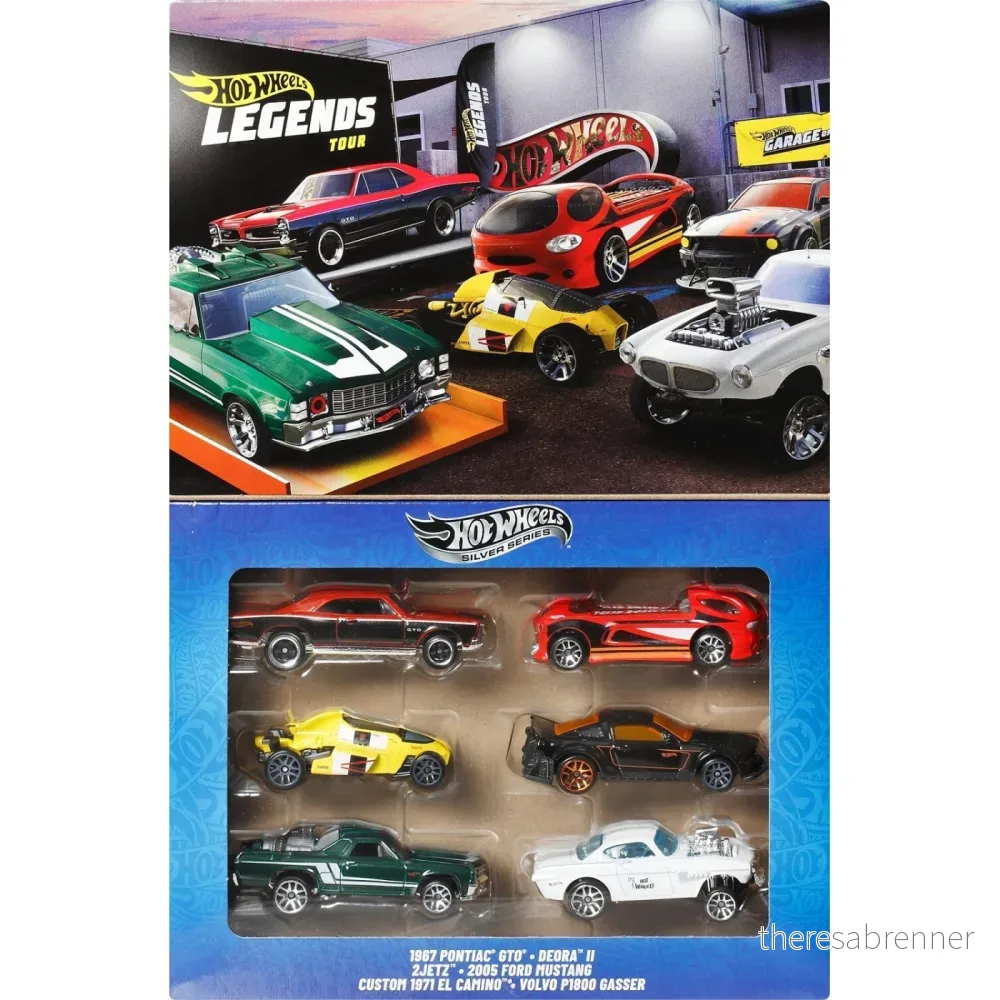Hot Wheels – Die-cast Toy Cars & Trucks, Set of 6 HW Legends Vehicles (JBY78) v:3107782 Hot Wheels – Die-cast Toy Cars & Trucks, Set of 6 HW Legends Vehicles (JBY78) v:3107782