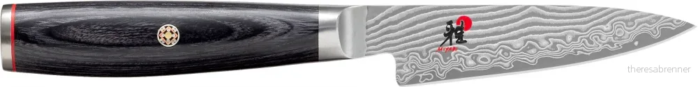 Miyabi - 5000 FCD Shotoh knife - Sort - 9 cm - Gratis frakt v:5737486