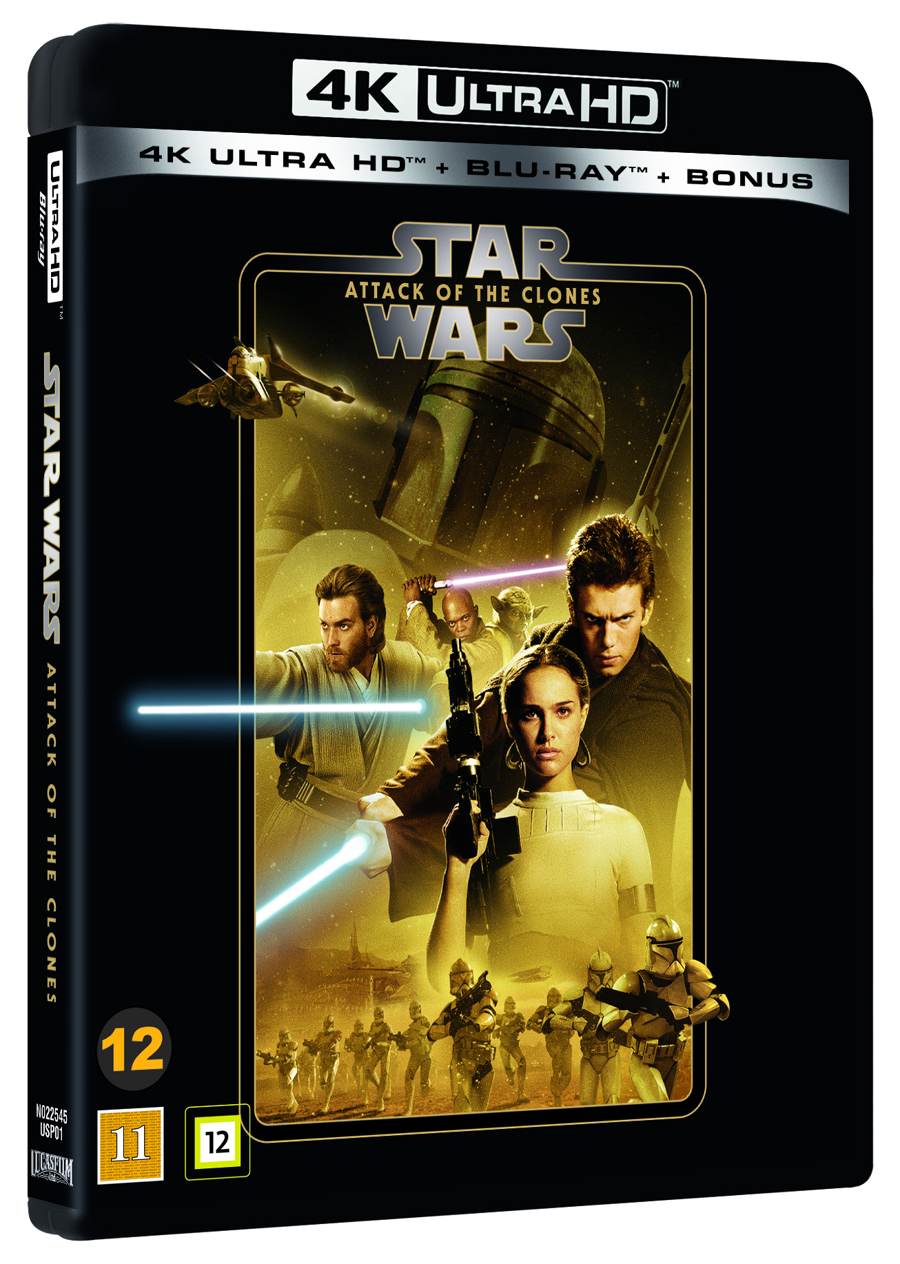 Star Wars: Episode 2 - ATTACK OF THE CLONES - 3-disc (4K UHD + BD) v:3992971