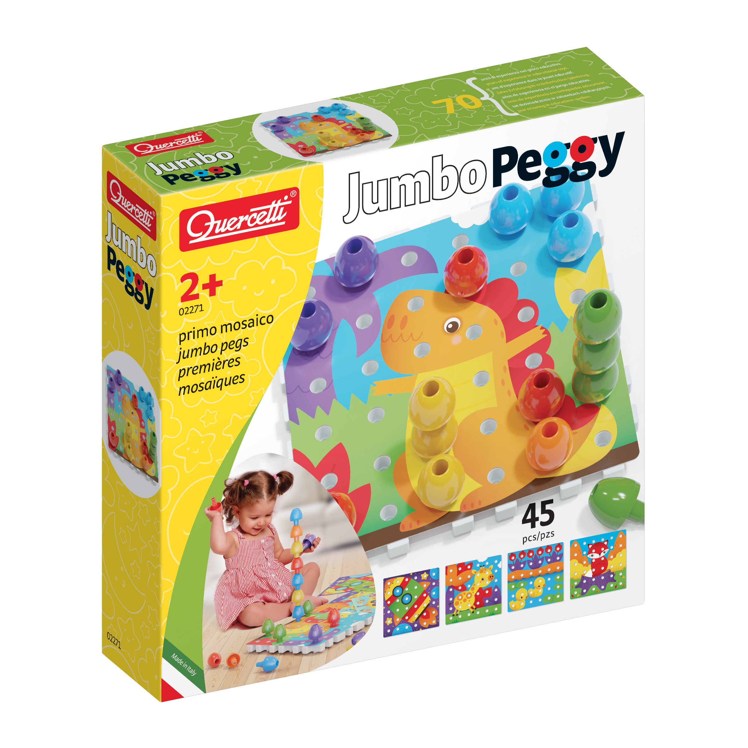 QUERCETTI – Jumbo Peggy (45 pcs) – (QU-2271) v:6873679 QUERCETTI – Jumbo Peggy (45 pcs) – (QU-2271) v:6873679