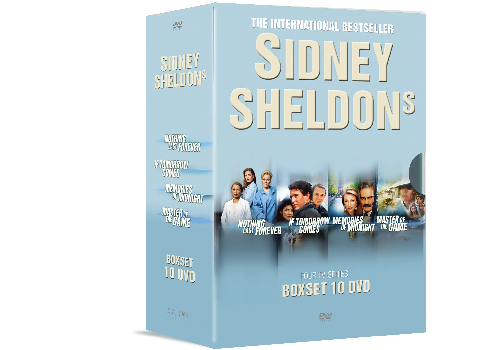 Sidney Sheldon Boxset (10-disc) - Limited edition END OF LINE v:4390332