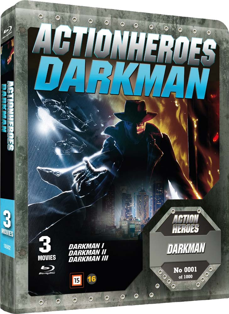 Darkman Trilogy: Action Heroes (Limited edition Steelbook) (Blu-ray) Liam Neeson v:2659884