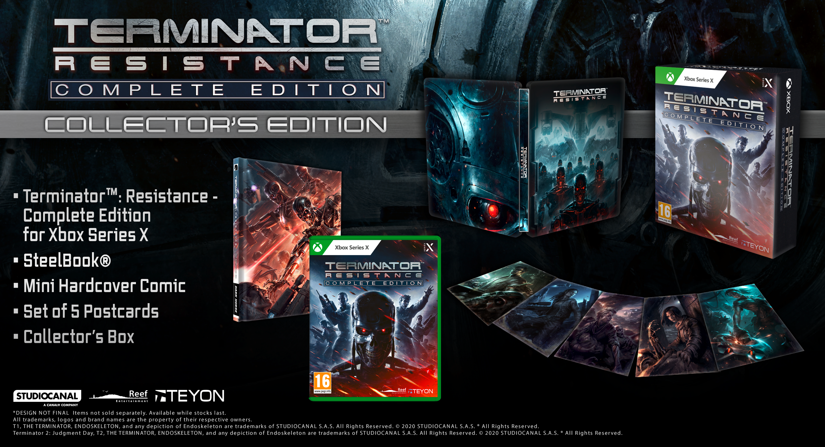 Terminator: Resistance - Complete Edition (Collector’s Edition) - Xbox Series X - Engelsk - Collector's Edition - Gratis frakt v:5728300