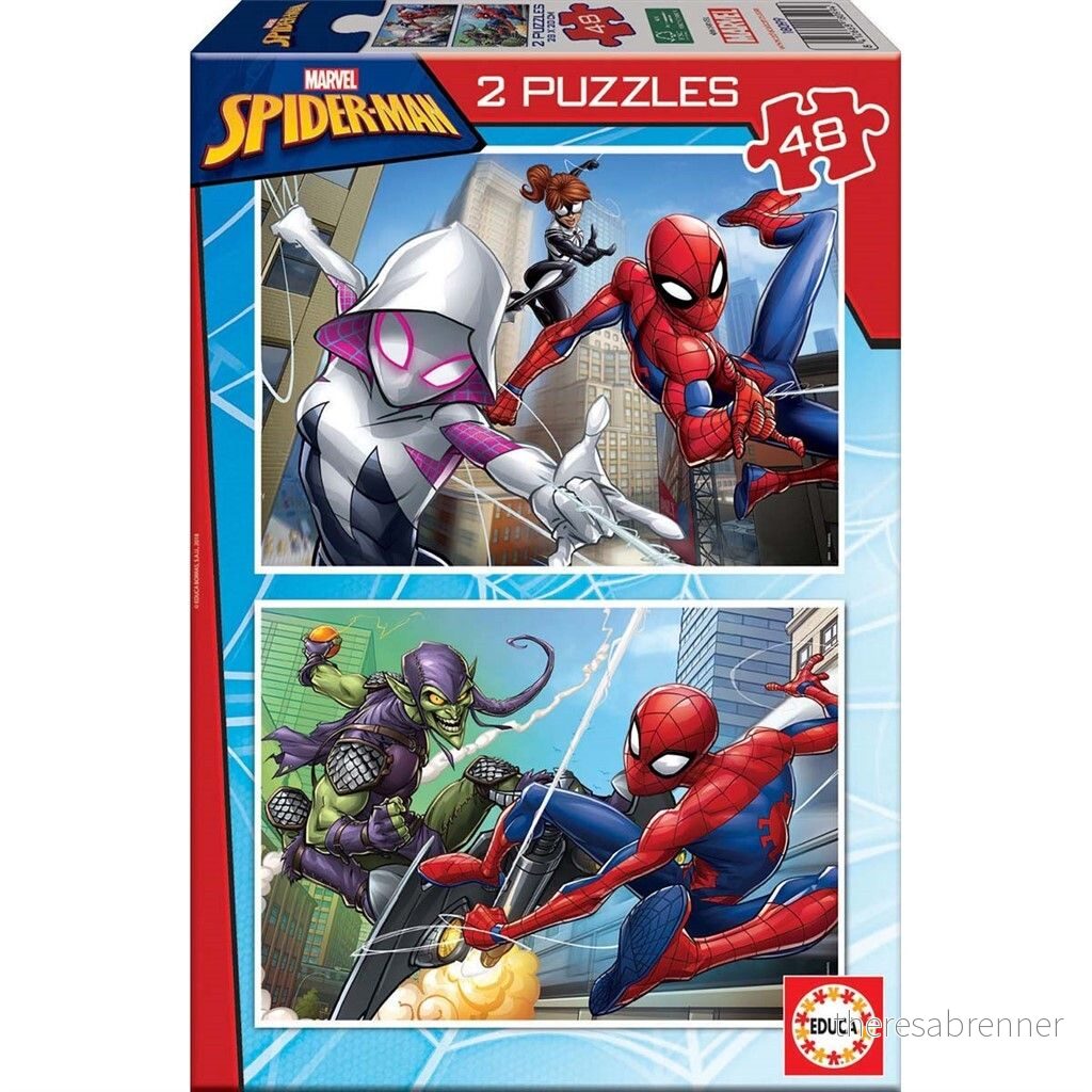 Educa – 2×48 pcs. Puzzle – Spider-Man (80-18099) v:7564007 Educa – 2×48 pcs. Puzzle – Spider-Man (80-18099) v:7564007