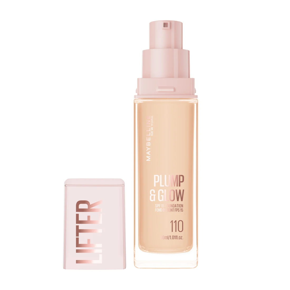 Maybelline - Lifter Plump & Glow Foundation 110 - 110 v:3577569