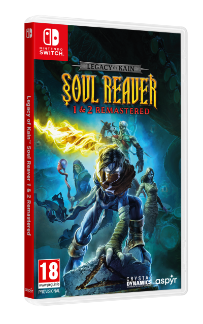 Legacy of Kain Soul Reaver 1 and 2 Remastered - Nintendo Switch - Engelsk - Standard v:7981147